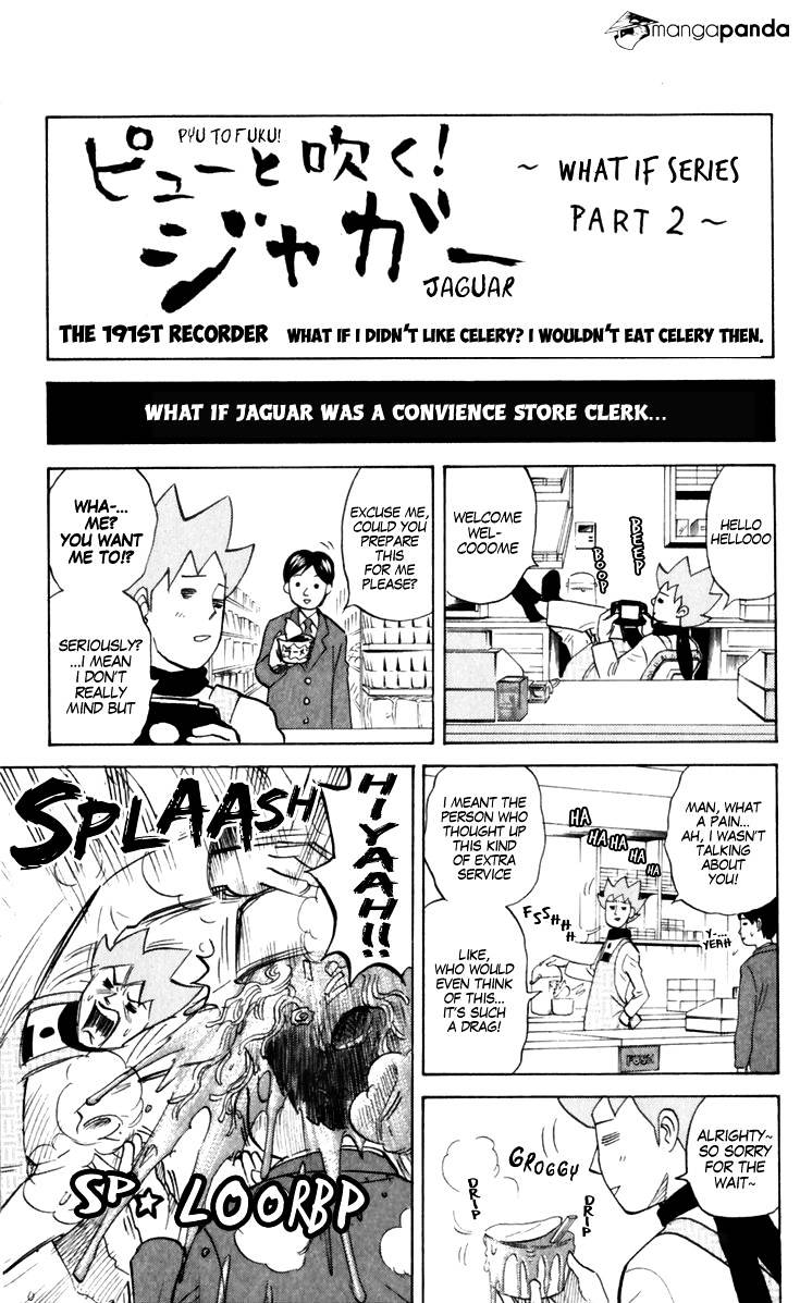 Pyu To Fuku! Jaguar - Chapter 191 : What If I Didn't Like Celery? I Wouldn't Eat Celery Then.