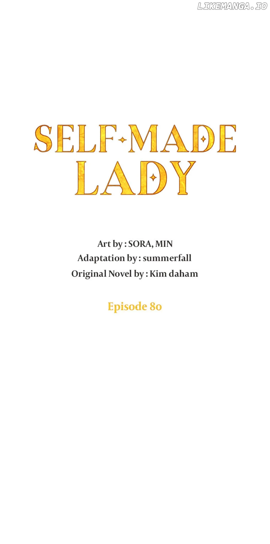 The Goal Is To Be Self-Made - Chapter 80