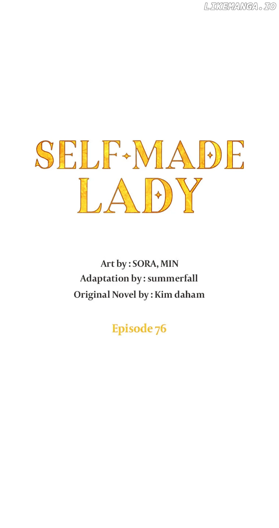 The Goal Is To Be Self-Made - Chapter 76