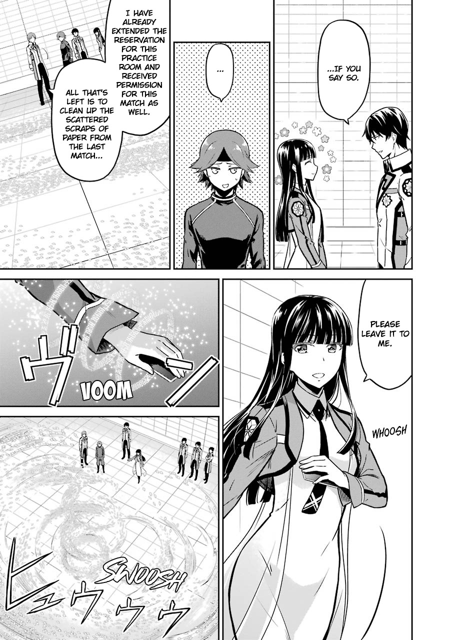 Mahouka Koukou No Rettousei - Double Seven Hen - Vol.3 Chapter 30: Two Flawed Magicians