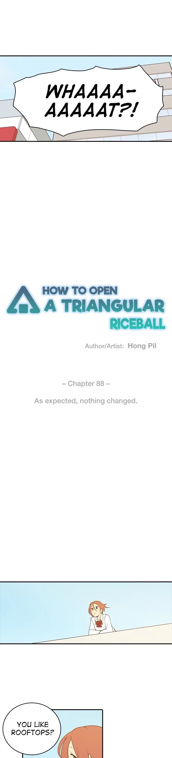 How To Open A Triangular Riceball - Chapter 88