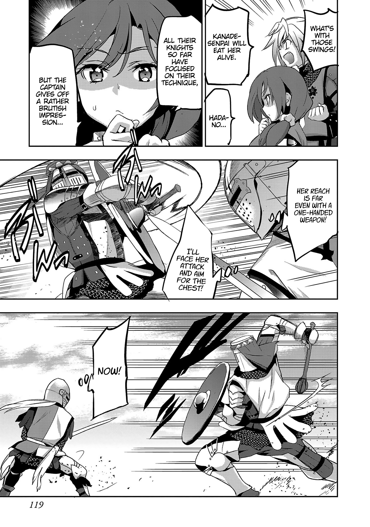 Shoujo Kishidan X Knight Tale - Vol.3 Chapter 17: Act 17