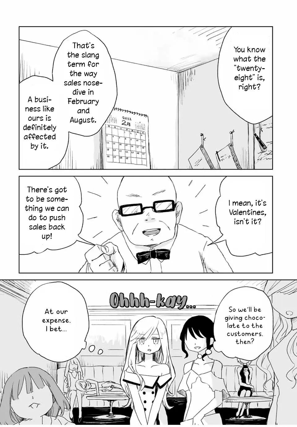 Mii-Chan And Yamada-San - Chapter 4.1: One Snowy Day