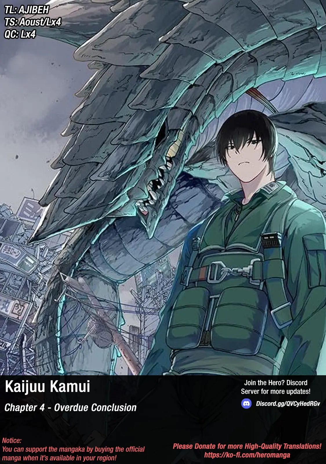 Kaijuu Kamui - Chapter 4: Overdue Conclusion