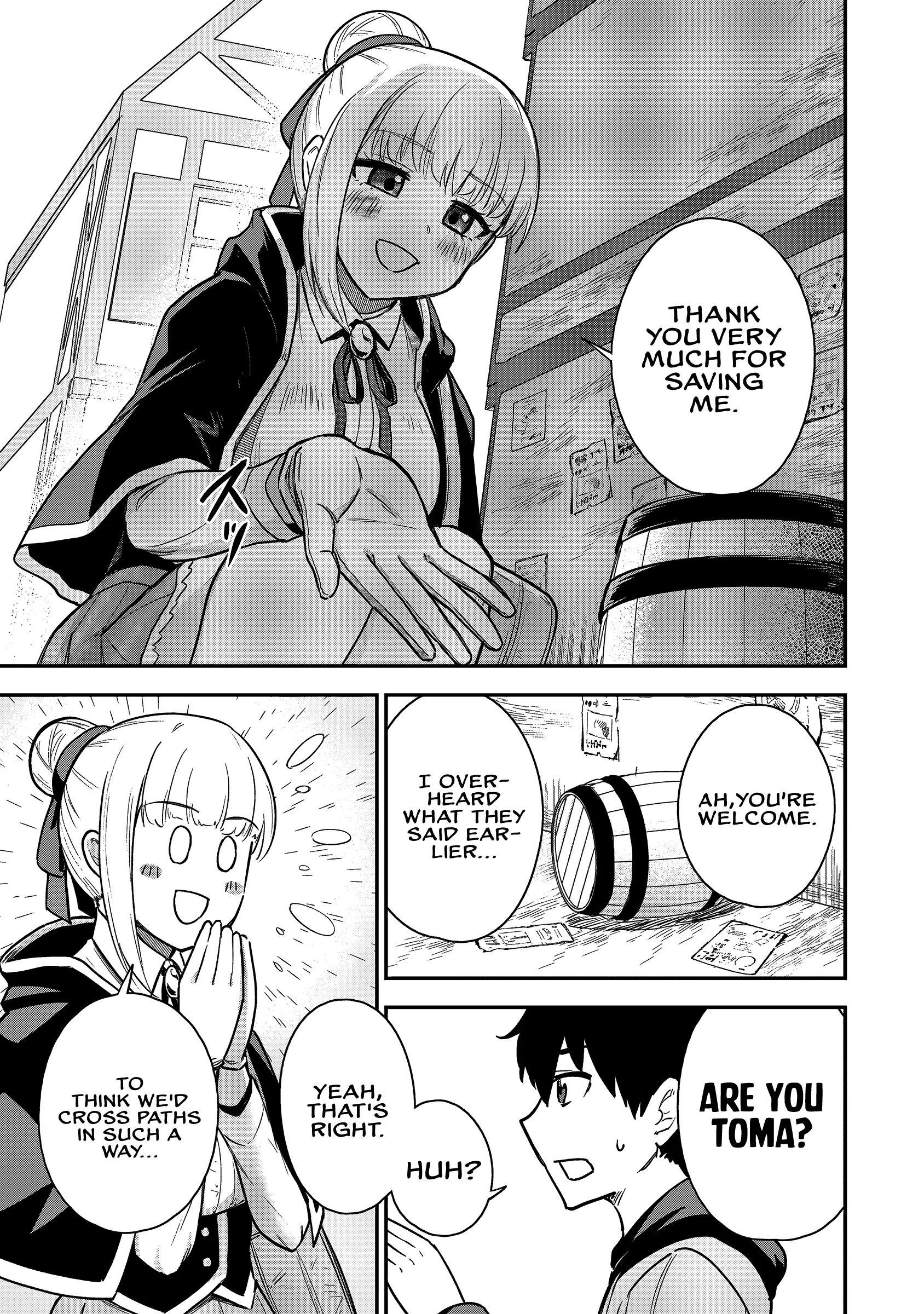 The White Mage Who Joined My Party Is A Circle Crusher, So My Isekai Life Is At Risk Of Collapsing Once Again - Chapter 19: The Isekai Traveler And The Isekai High School Girl: Part 1.