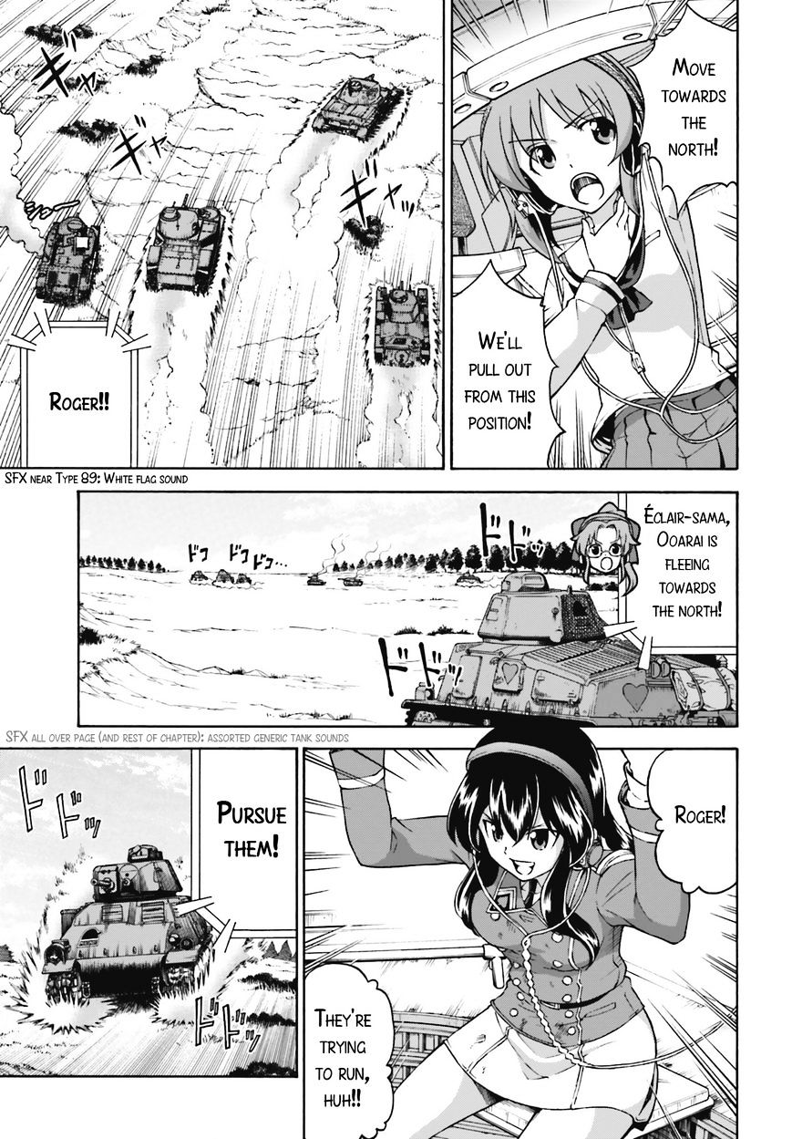 Girls Und Panzer - Gekitou! Maginot-Sen Desu!! - Chapter 9 : Panzer Iv Vs. Somua S35