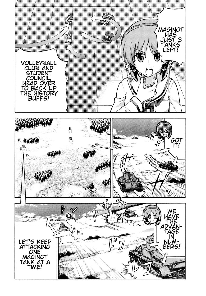 Girls Und Panzer - Gekitou! Maginot-Sen Desu!! - Chapter 8 : See-Saw Game