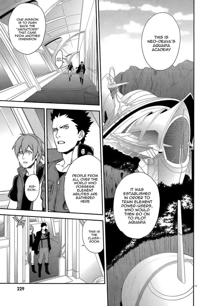 Aquarion Evol - Vol.1 Chapter 3 : When Touched By Love