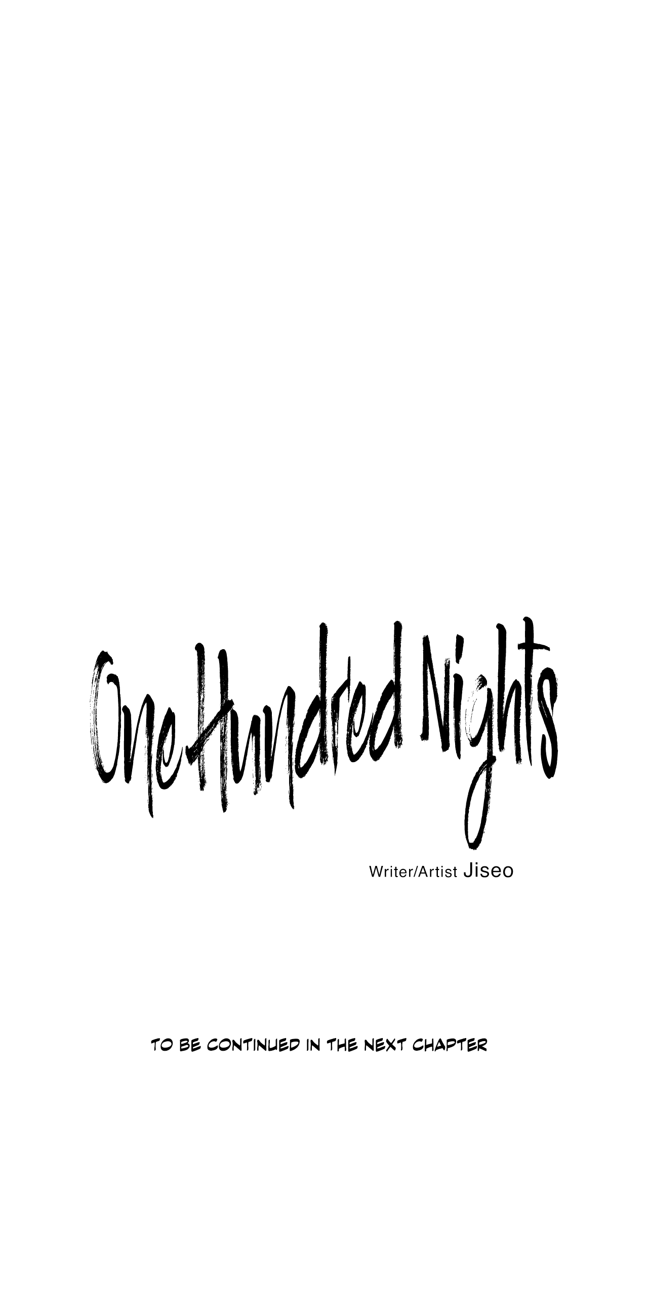 One Hundred Nights - Chapter 4