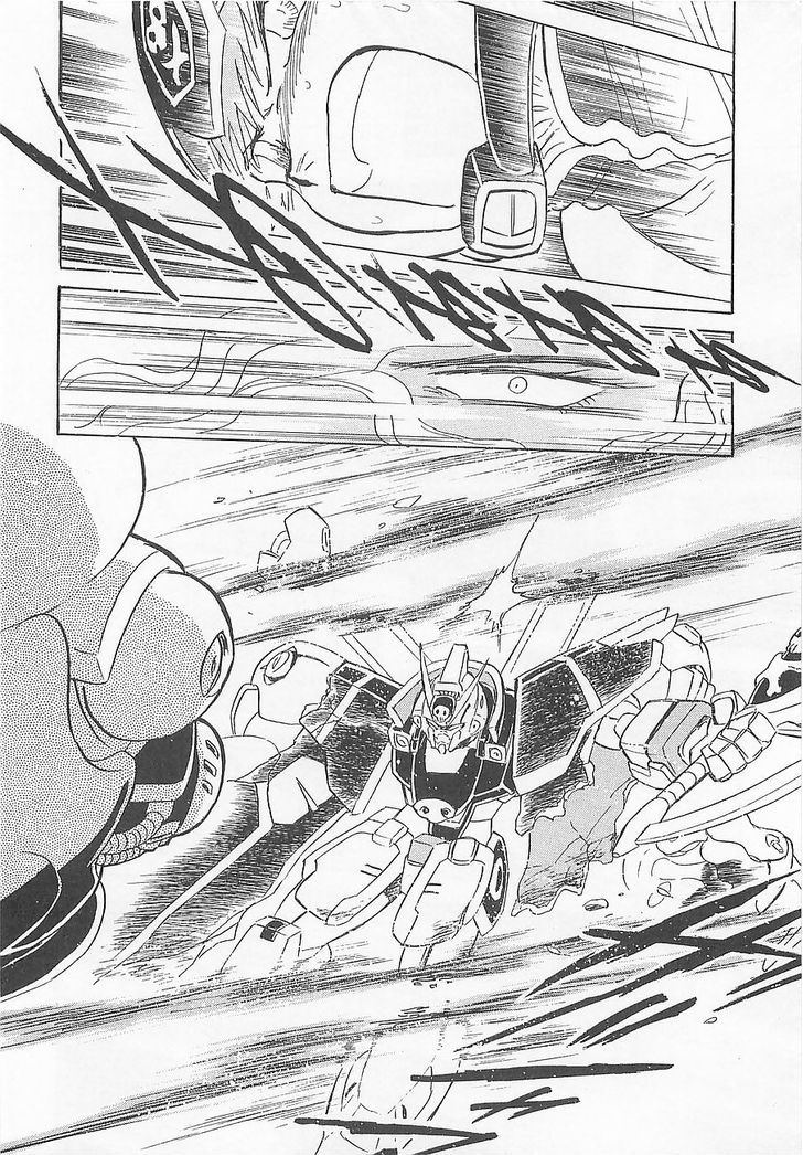 Kidou Senshi Crossbone Gundam Koutetsu No Shichinin - Vol.3 Chapter 14 : Breaking Space