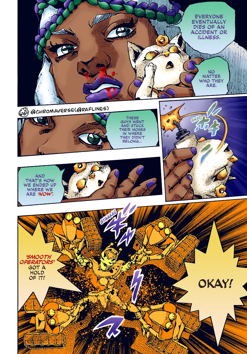 Jojo's Bizarre Adventure Part 9 - The Jojolands (Fan-Colored) - Chapter 19: Glory Days, Part 1