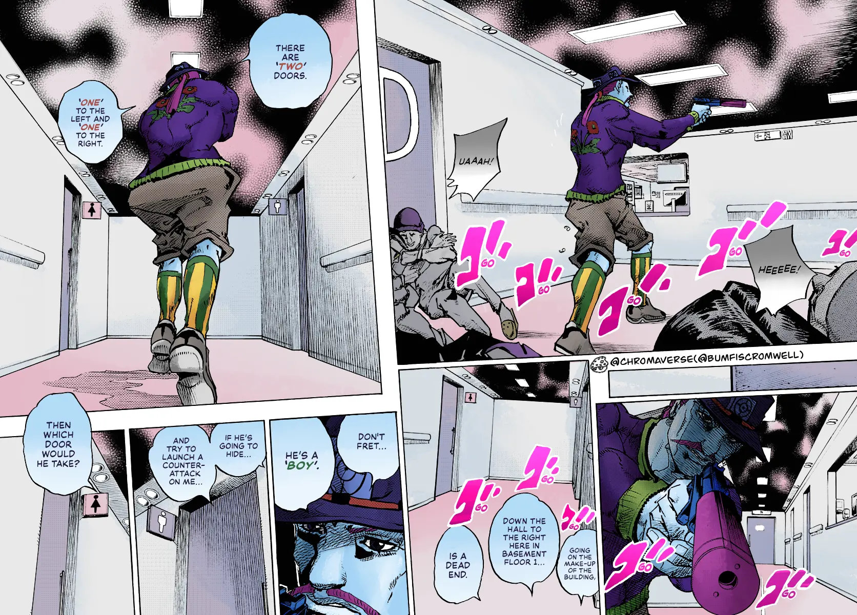 Jojo's Bizarre Adventure Part 9 - The Jojolands (Fan-Colored) - Chapter 19: Glory Days, Part 1