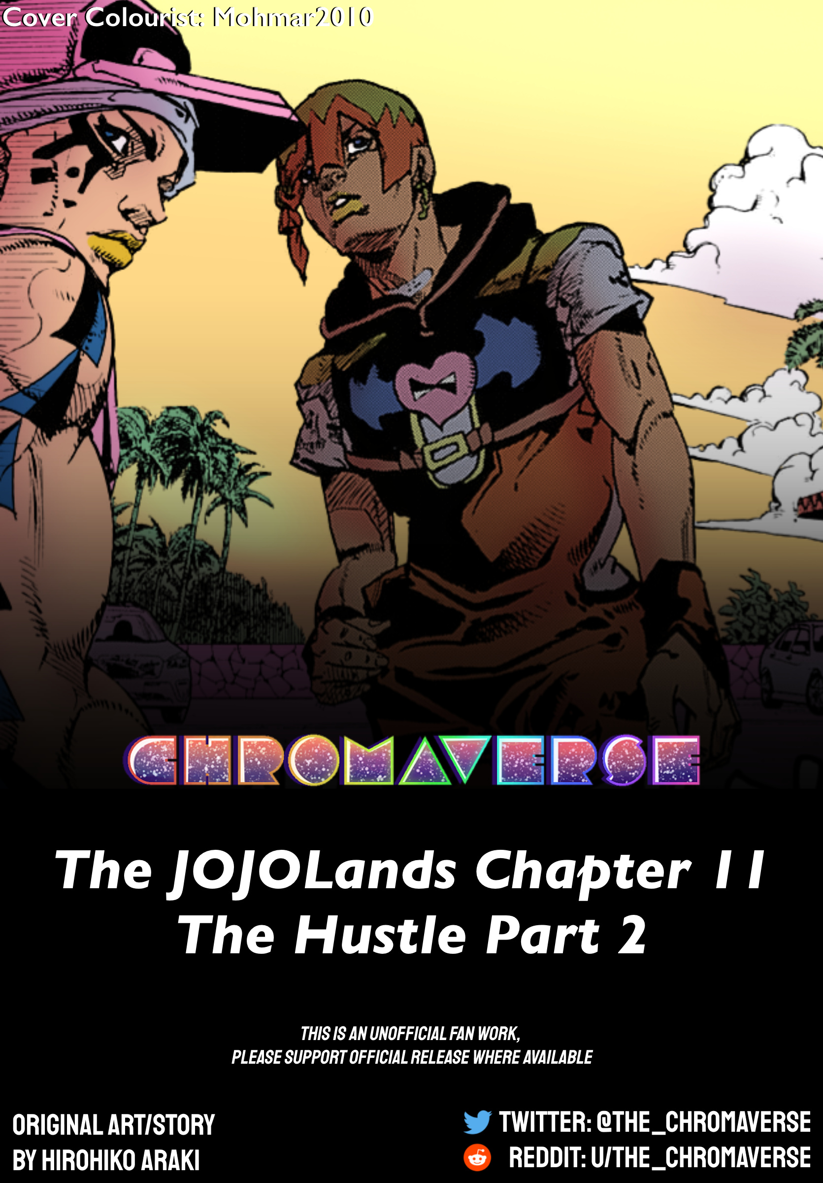 Jojo's Bizarre Adventure Part 9 - The Jojolands (Fan-Colored) - Chapter 11: The Hustle Part 2