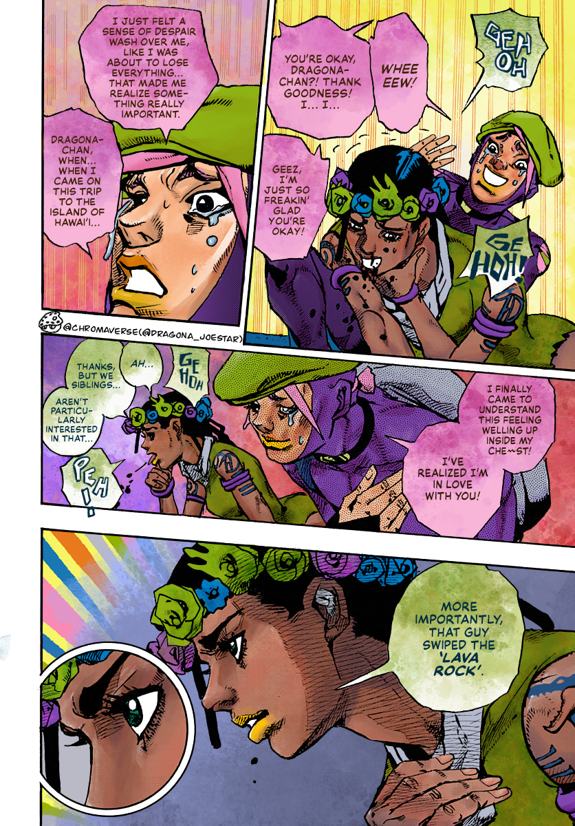 Jojo's Bizarre Adventure Part 9 - The Jojolands (Fan-Colored) - Chapter 11: The Hustle Part 2