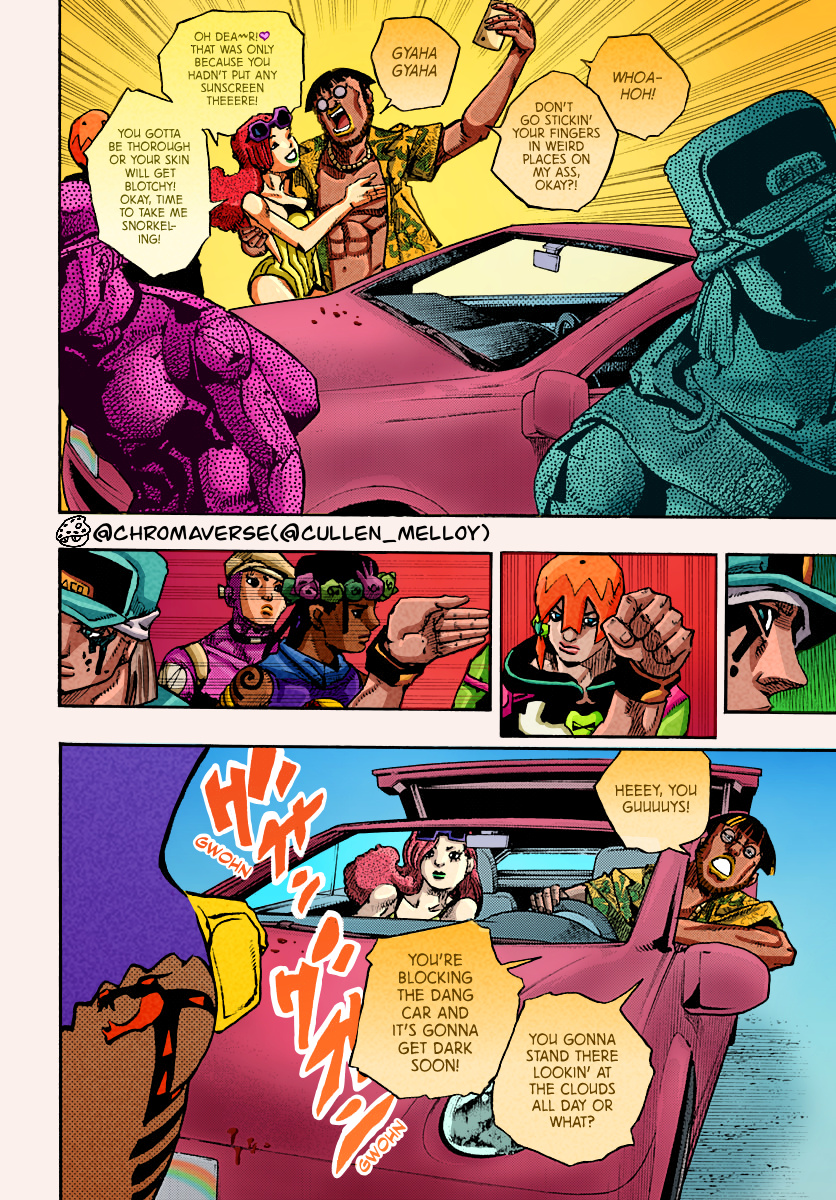 Jojo's Bizarre Adventure Part 9 - The Jojolands (Fan-Colored) - Chapter 11: The Hustle Part 2