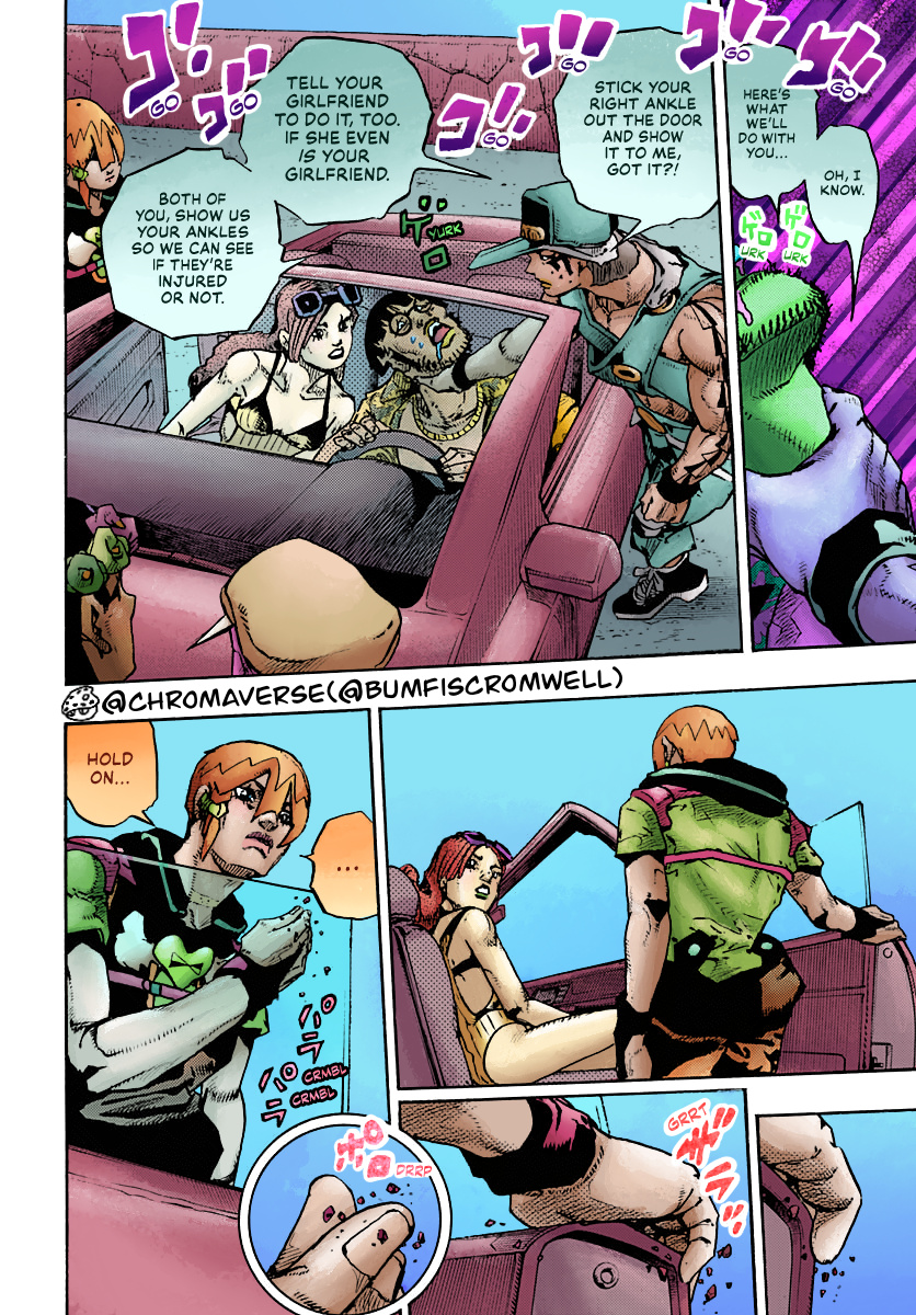 Jojo's Bizarre Adventure Part 9 - The Jojolands (Fan-Colored) - Chapter 11: The Hustle Part 2