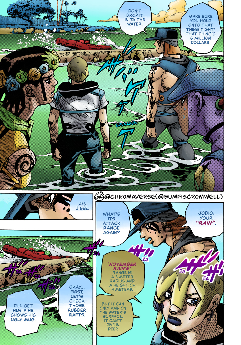 Jojo's Bizarre Adventure Part 9 - The Jojolands (Fan-Colored) - Chapter 11: The Hustle Part 2