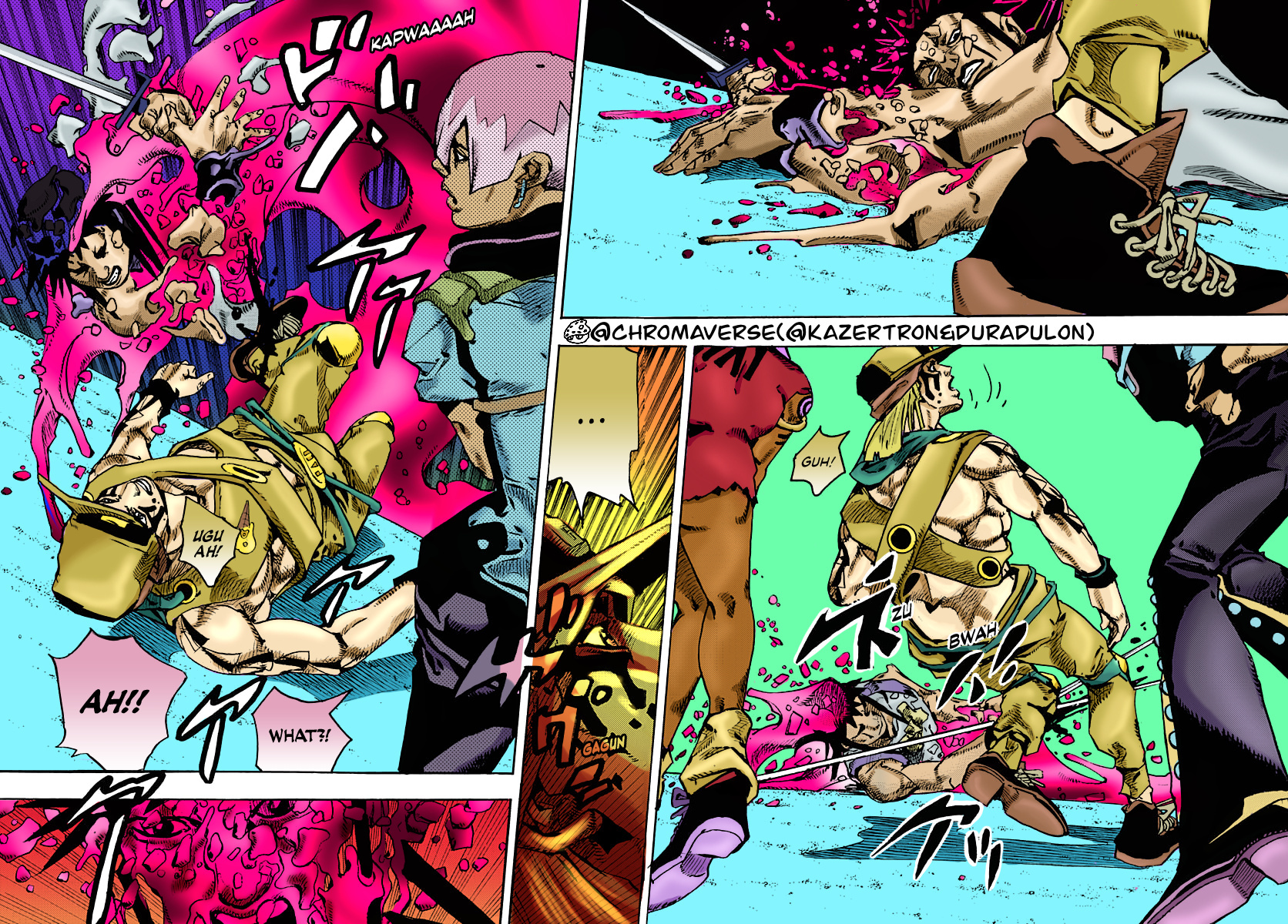 Jojo's Bizarre Adventure Part 9 - The Jojolands (Fan-Colored) - Chapter 11: The Hustle Part 2