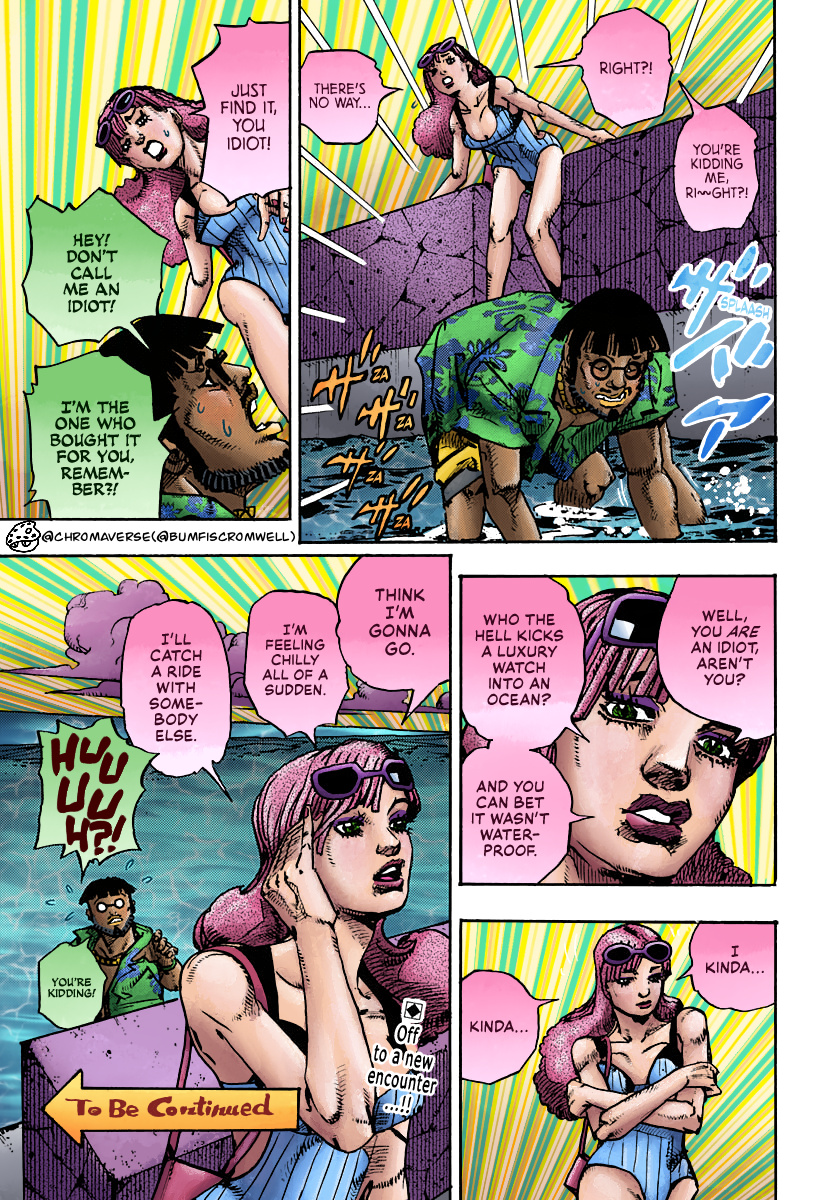 Jojo's Bizarre Adventure Part 9 - The Jojolands (Fan-Colored) - Chapter 11: The Hustle Part 2