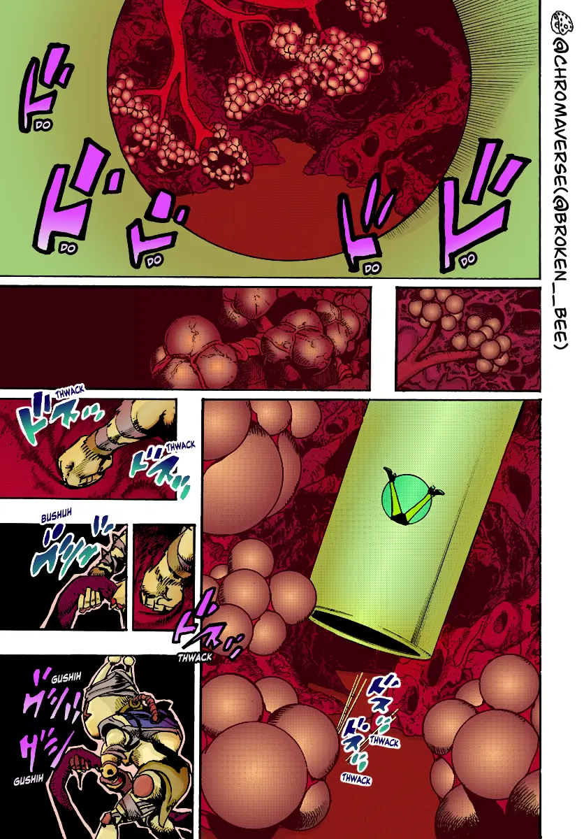 Jojo's Bizarre Adventure Part 9 - The Jojolands (Fan-Colored) - Chapter 15: Big Mouth Strikes Again