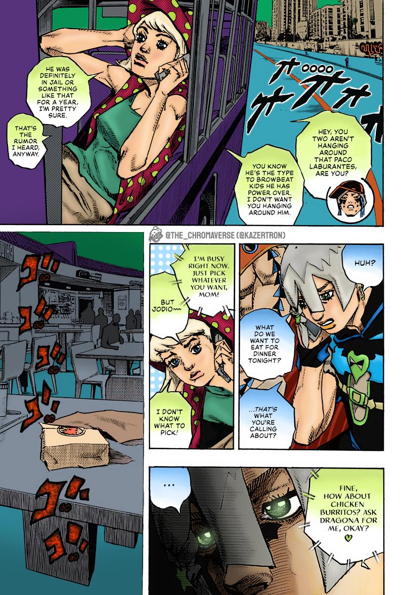 Jojo's Bizarre Adventure Part 9 - The Jojolands (Fan-Colored) - Chapter 9: Owner Of The Lava Rock