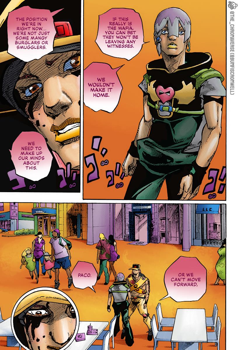 Jojo's Bizarre Adventure Part 9 - The Jojolands (Fan-Colored) - Chapter 9: Owner Of The Lava Rock