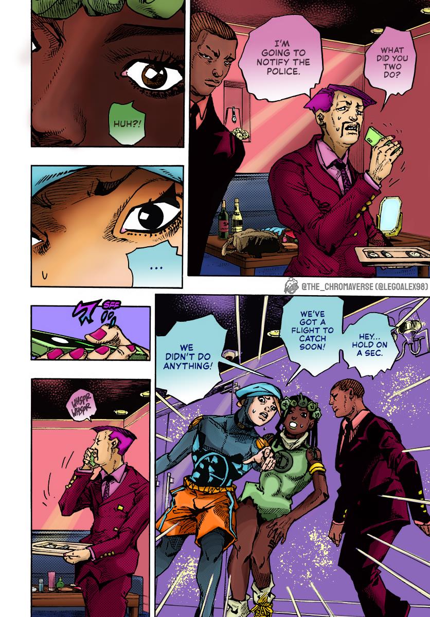 Jojo's Bizarre Adventure Part 9 - The Jojolands (Fan-Colored) - Chapter 9: Owner Of The Lava Rock