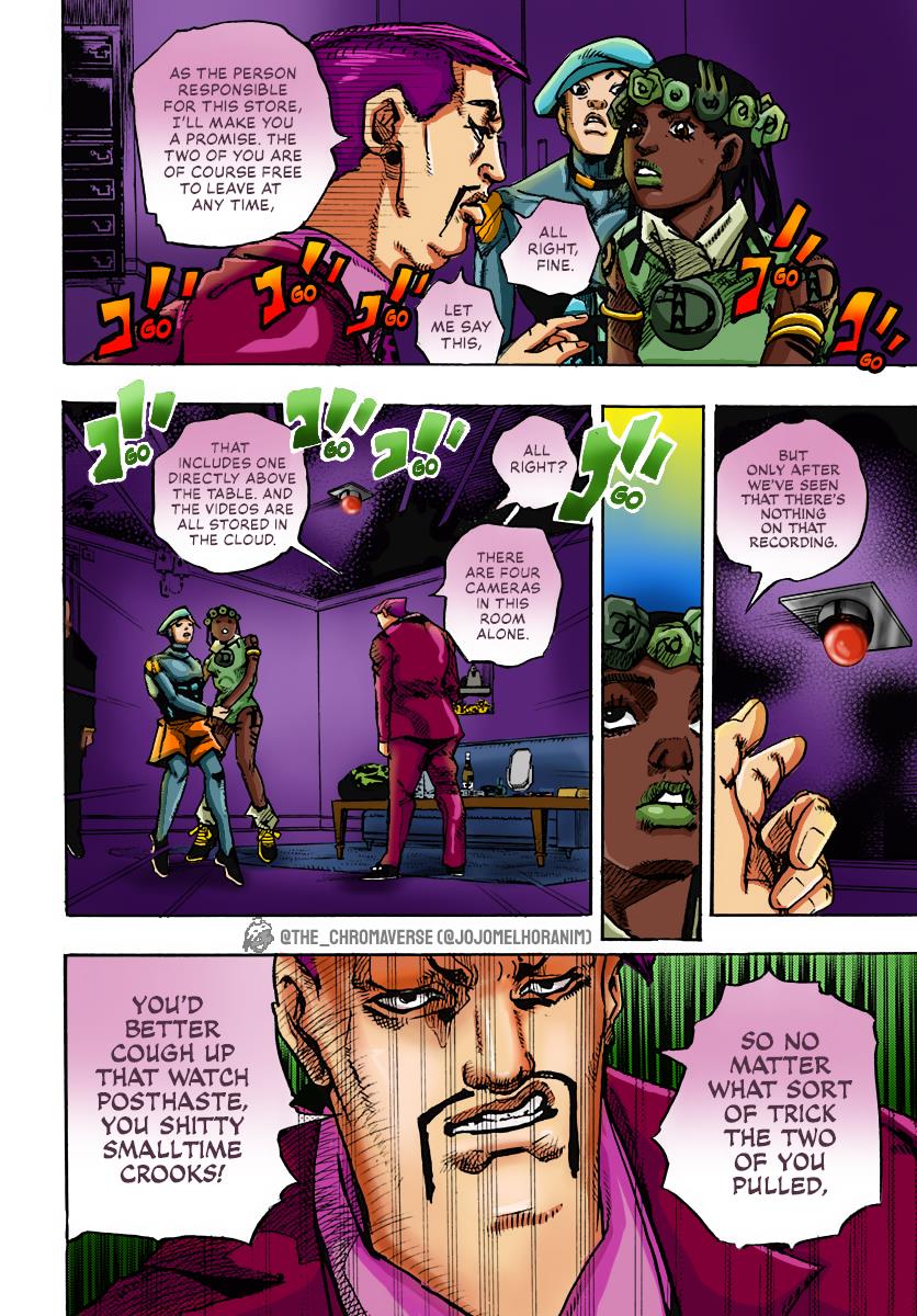 Jojo's Bizarre Adventure Part 9 - The Jojolands (Fan-Colored) - Chapter 9: Owner Of The Lava Rock