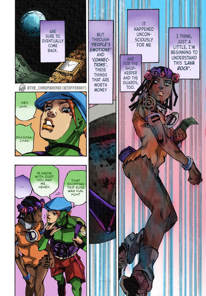 Jojo's Bizarre Adventure Part 9 - The Jojolands (Fan-Colored) - Chapter 9: Owner Of The Lava Rock