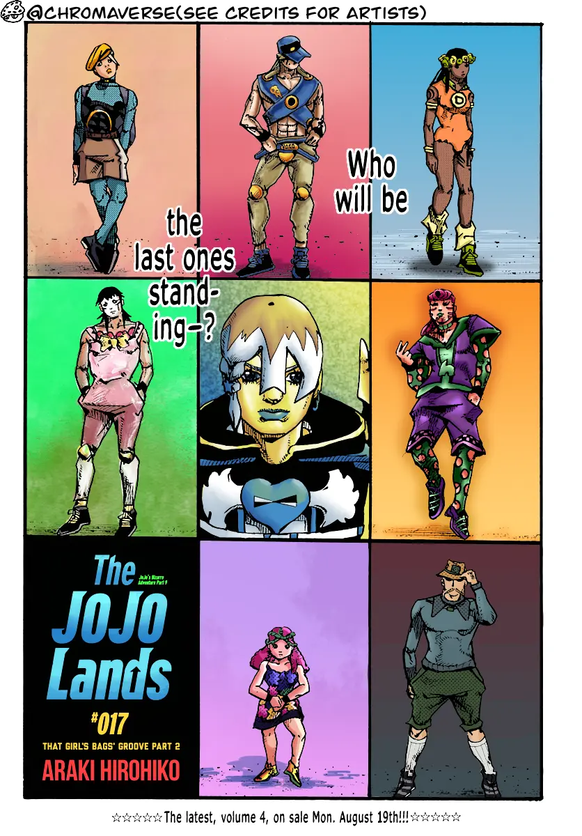 Jojo's Bizarre Adventure Part 9 - The Jojolands (Fan-Colored) - Chapter 17: That Girl's Bags' Groove Part 2