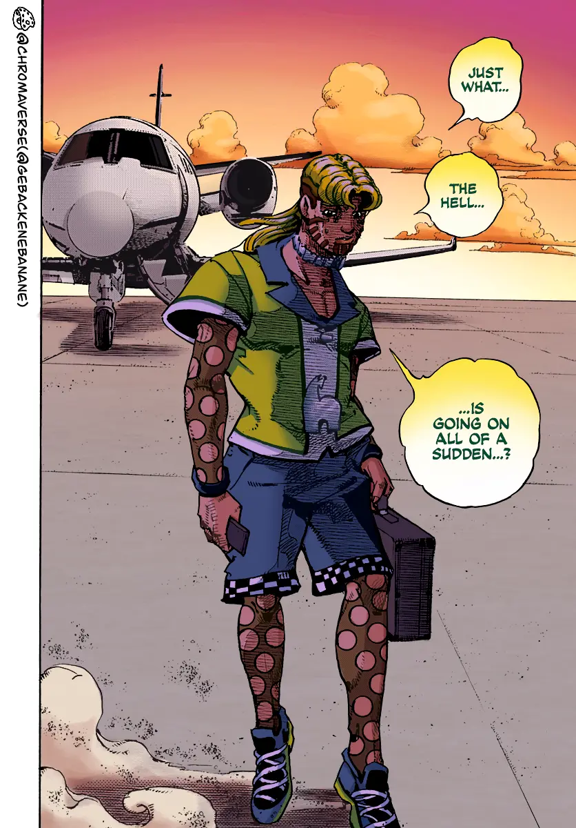 Jojo's Bizarre Adventure Part 9 - The Jojolands (Fan-Colored) - Chapter 17: That Girl's Bags' Groove Part 2