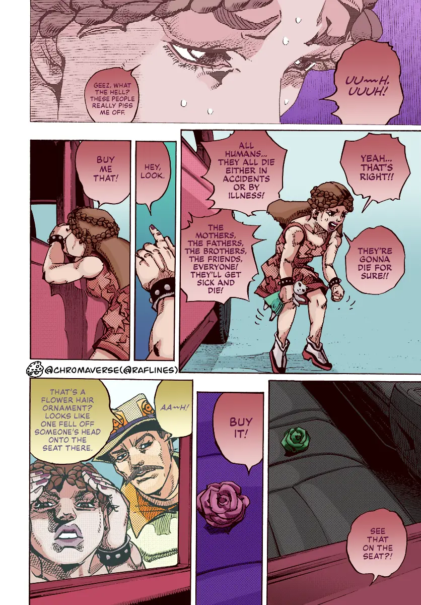 Jojo's Bizarre Adventure Part 9 - The Jojolands (Fan-Colored) - Chapter 17: That Girl's Bags' Groove Part 2