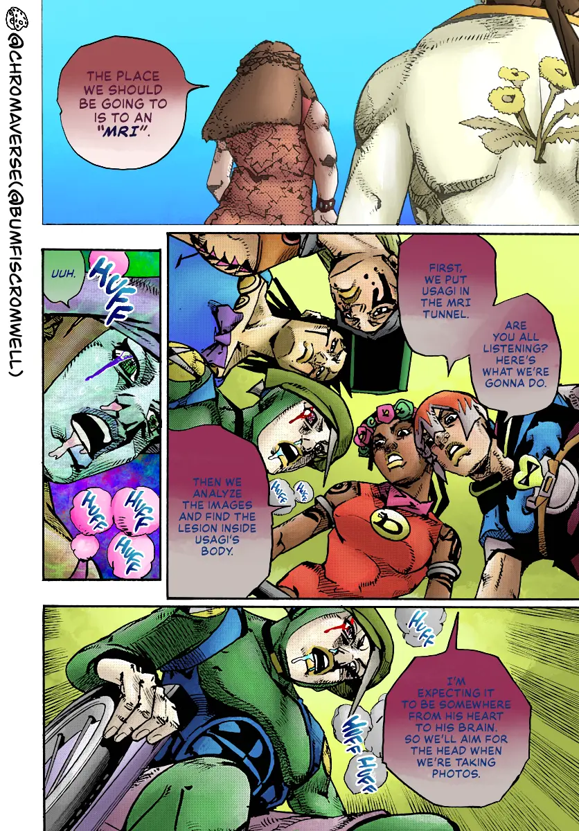 Jojo's Bizarre Adventure Part 9 - The Jojolands (Fan-Colored) - Chapter 17: That Girl's Bags' Groove Part 2