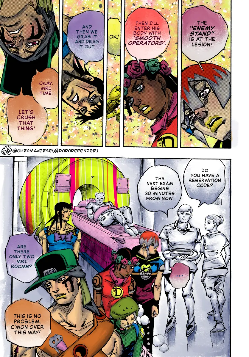 Jojo's Bizarre Adventure Part 9 - The Jojolands (Fan-Colored) - Chapter 17: That Girl's Bags' Groove Part 2