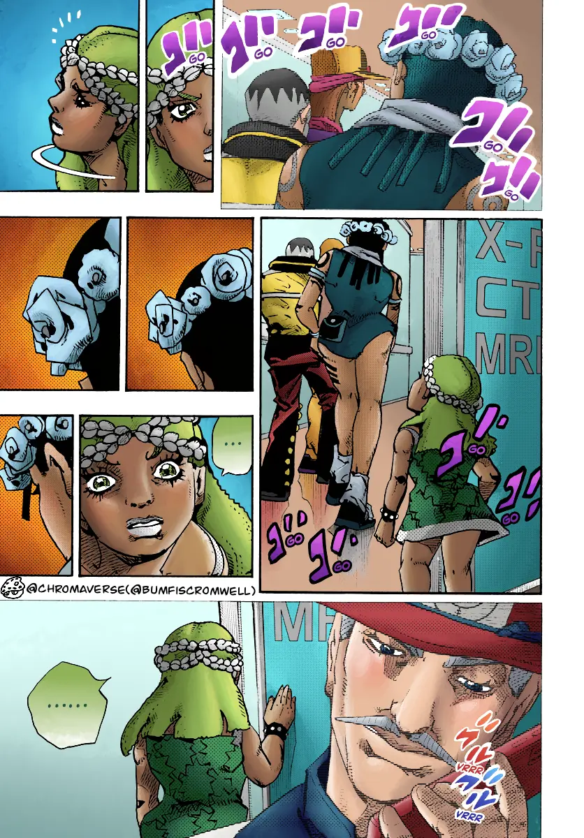 Jojo's Bizarre Adventure Part 9 - The Jojolands (Fan-Colored) - Chapter 17: That Girl's Bags' Groove Part 2