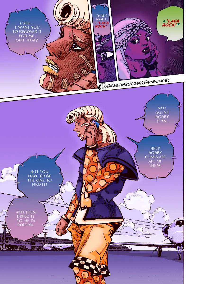 Jojo's Bizarre Adventure Part 9 - The Jojolands (Fan-Colored) - Chapter 17: That Girl's Bags' Groove Part 2