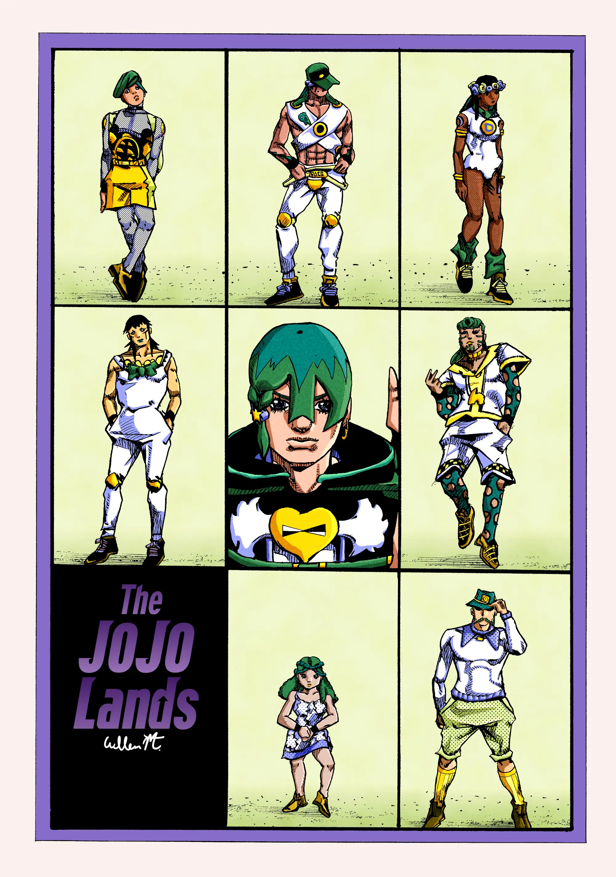 Jojo's Bizarre Adventure Part 9 - The Jojolands (Fan-Colored) - Chapter 17: That Girl's Bags' Groove Part 2