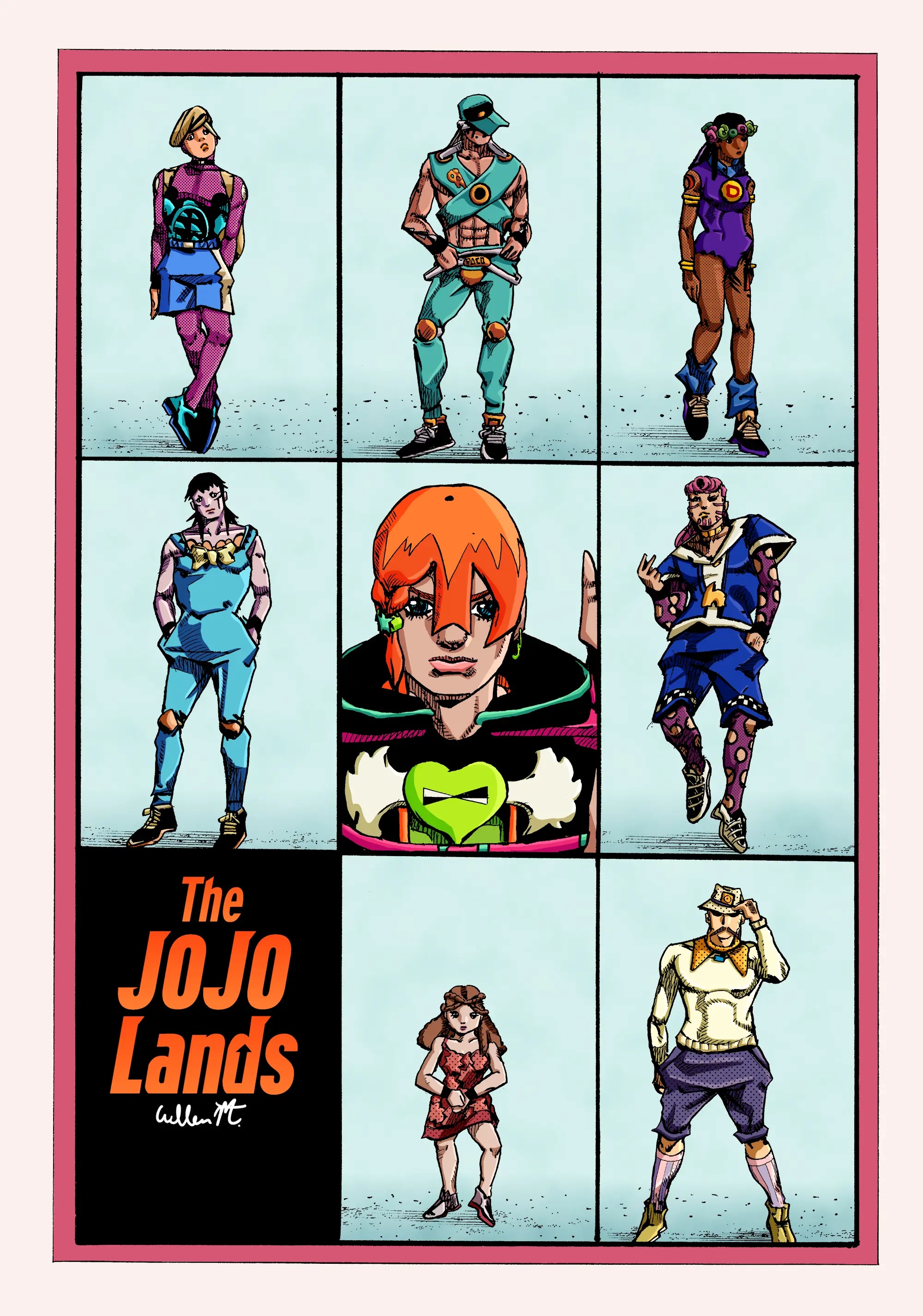 Jojo's Bizarre Adventure Part 9 - The Jojolands (Fan-Colored) - Chapter 17: That Girl's Bags' Groove Part 2