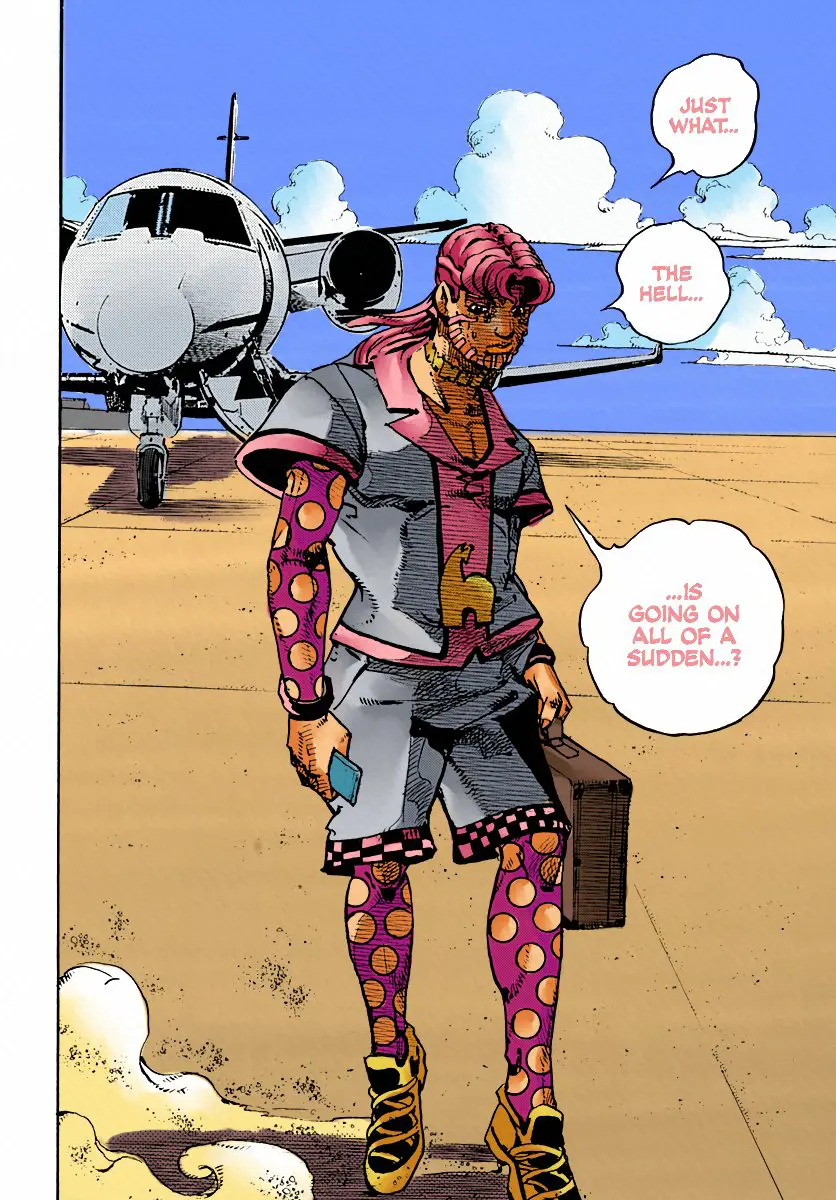 Jojo's Bizarre Adventure Part 9 - The Jojolands (Fan-Colored) - Chapter 17: That Girl's Bags' Groove Part 2