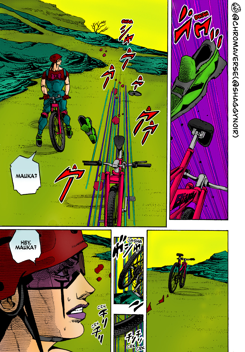 Jojo's Bizarre Adventure Part 9 - The Jojolands (Fan-Colored) - Chapter 12: His Name Is “Charmingman”