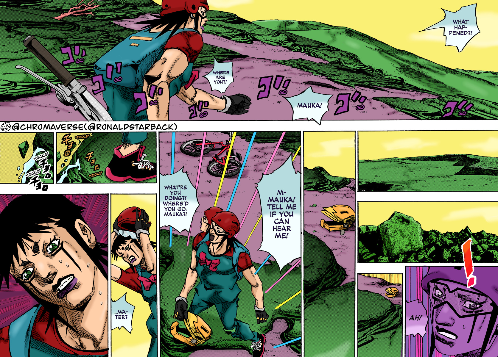 Jojo's Bizarre Adventure Part 9 - The Jojolands (Fan-Colored) - Chapter 12: His Name Is “Charmingman”