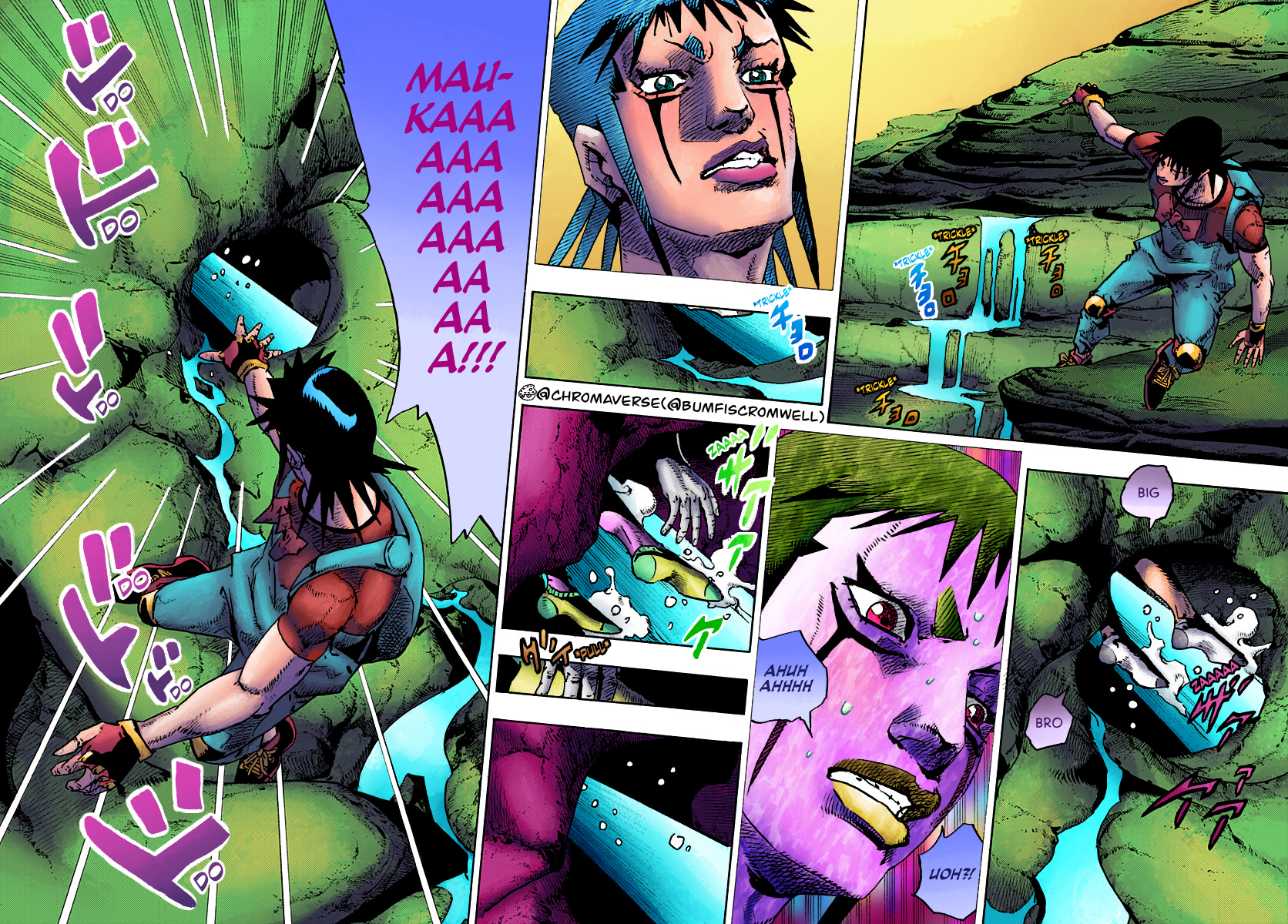 Jojo's Bizarre Adventure Part 9 - The Jojolands (Fan-Colored) - Chapter 12: His Name Is “Charmingman”