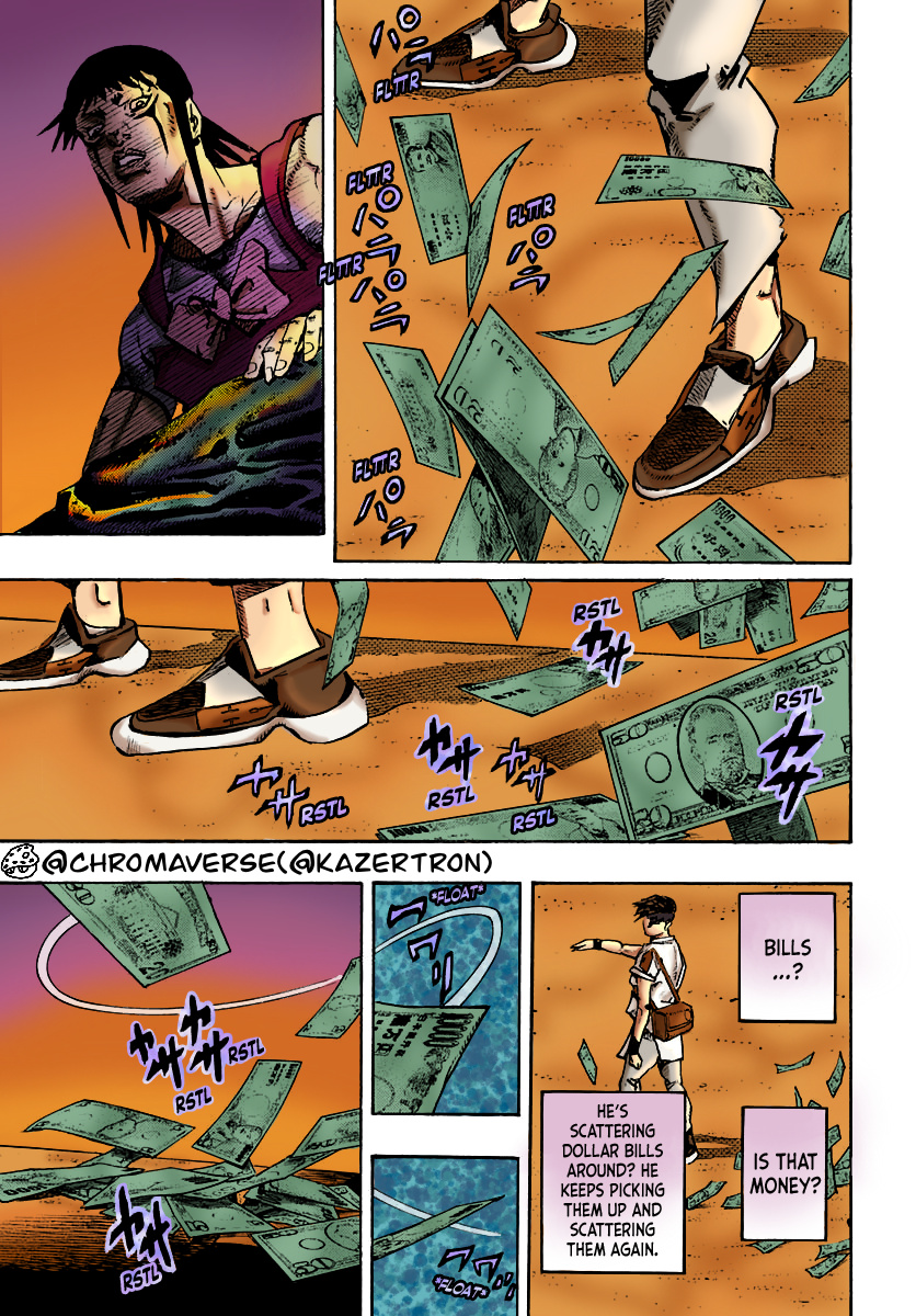 Jojo's Bizarre Adventure Part 9 - The Jojolands (Fan-Colored) - Chapter 12: His Name Is “Charmingman”