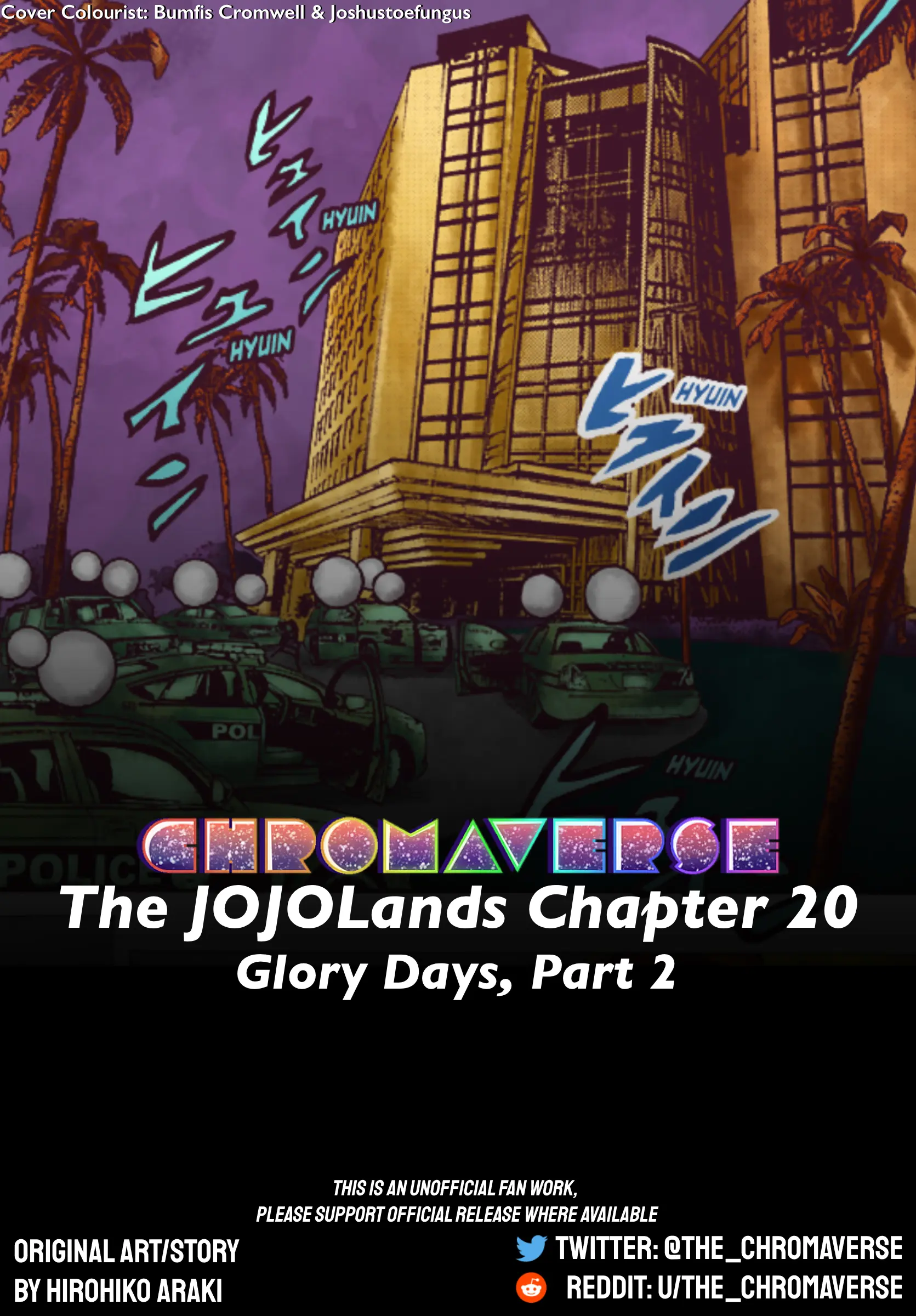 Jojo's Bizarre Adventure Part 9 - The Jojolands (Fan-Colored) - Chapter 20: Glory Days, Part 2