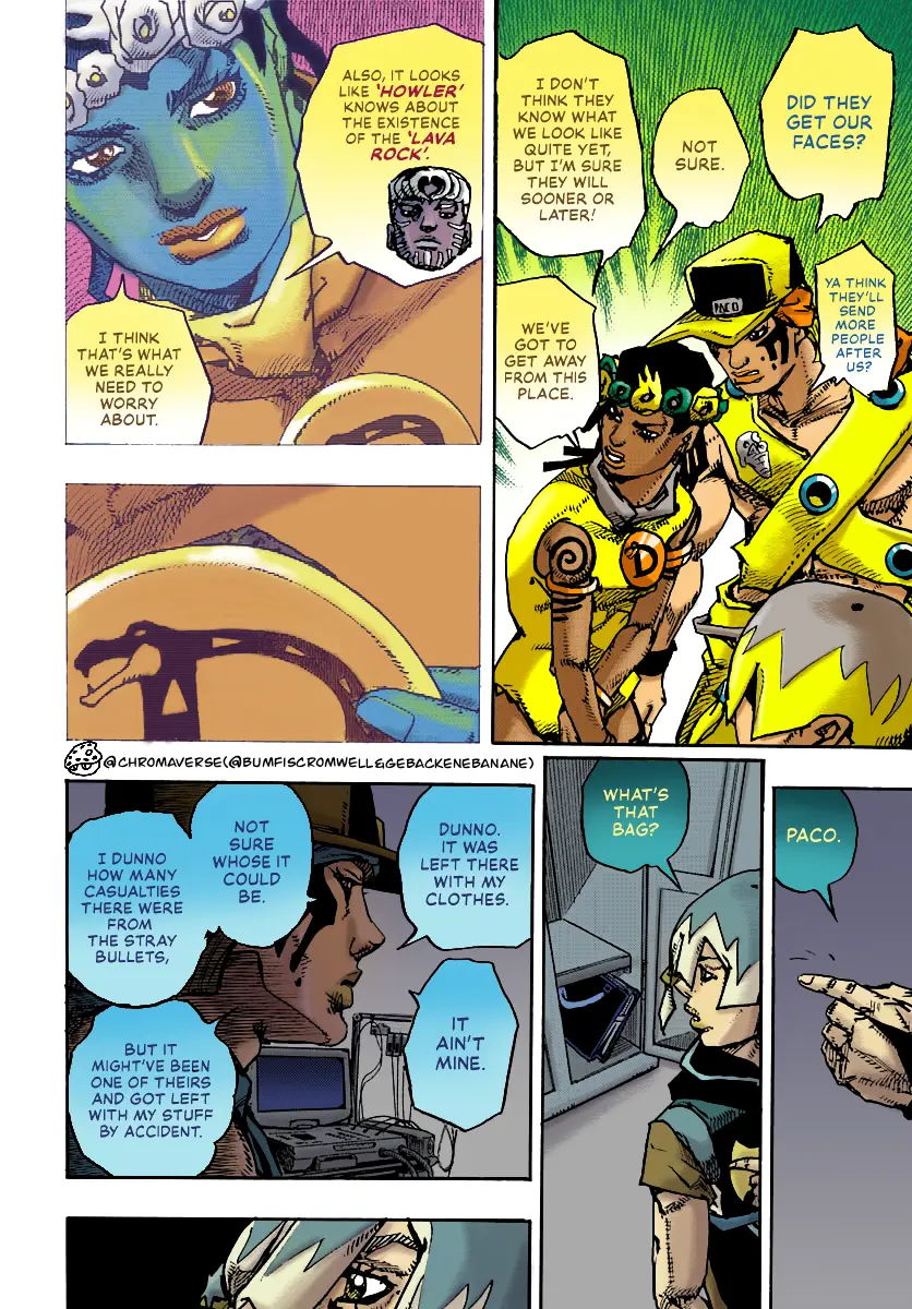 Jojo's Bizarre Adventure Part 9 - The Jojolands (Fan-Colored) - Chapter 20: Glory Days, Part 2