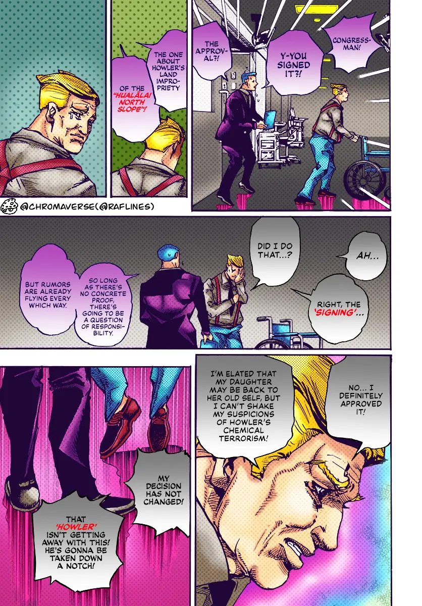 Jojo's Bizarre Adventure Part 9 - The Jojolands (Fan-Colored) - Chapter 20: Glory Days, Part 2