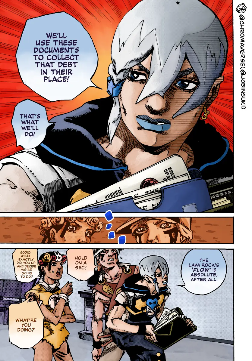 Jojo's Bizarre Adventure Part 9 - The Jojolands (Fan-Colored) - Chapter 20: Glory Days, Part 2