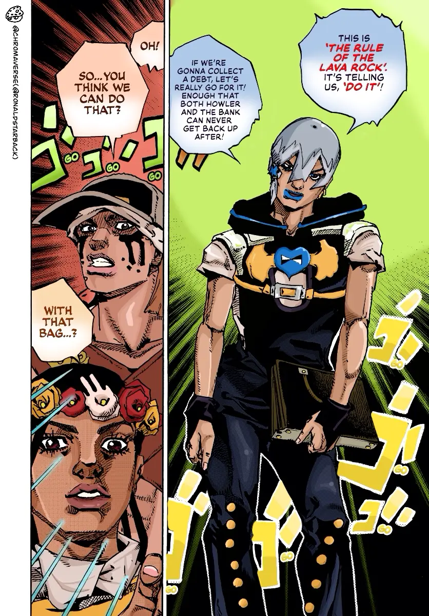 Jojo's Bizarre Adventure Part 9 - The Jojolands (Fan-Colored) - Chapter 20: Glory Days, Part 2