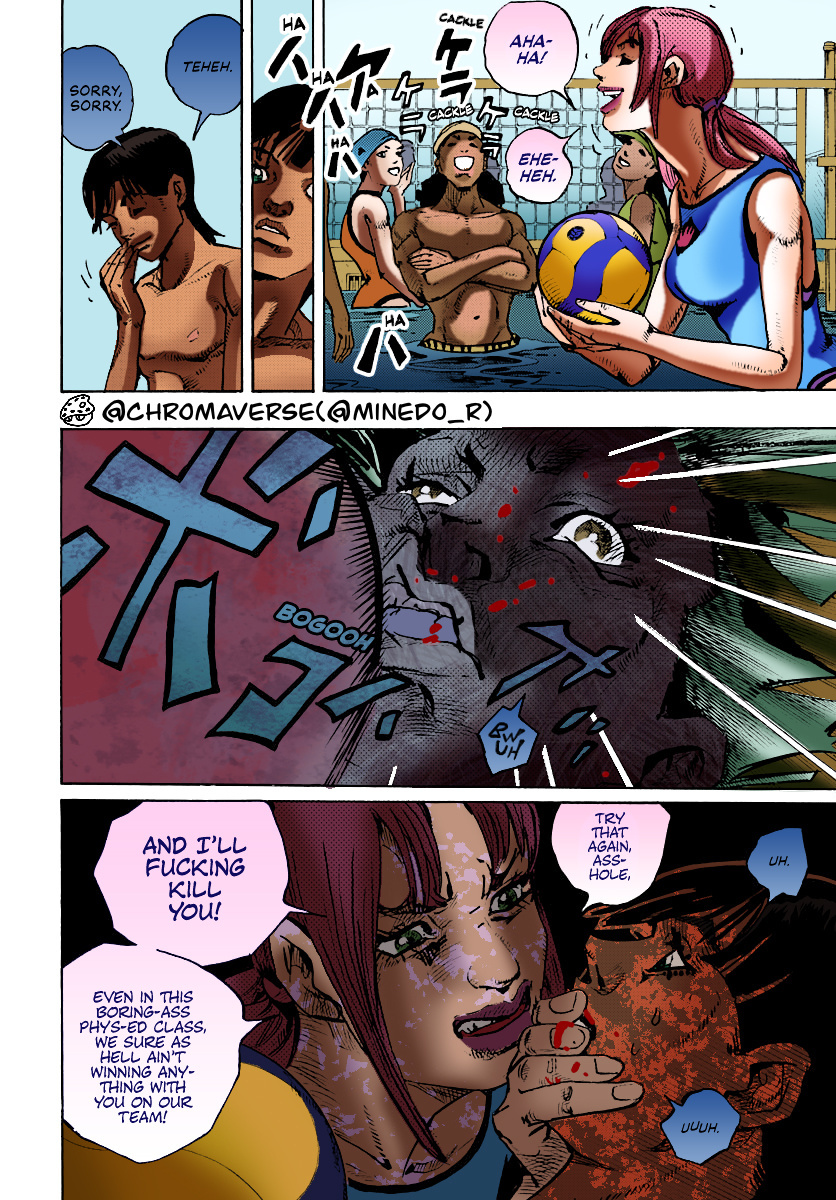 Jojo's Bizarre Adventure Part 9 - The Jojolands (Fan-Colored) - Chapter 13: "The Absurd Event That Happened To Me That Year"