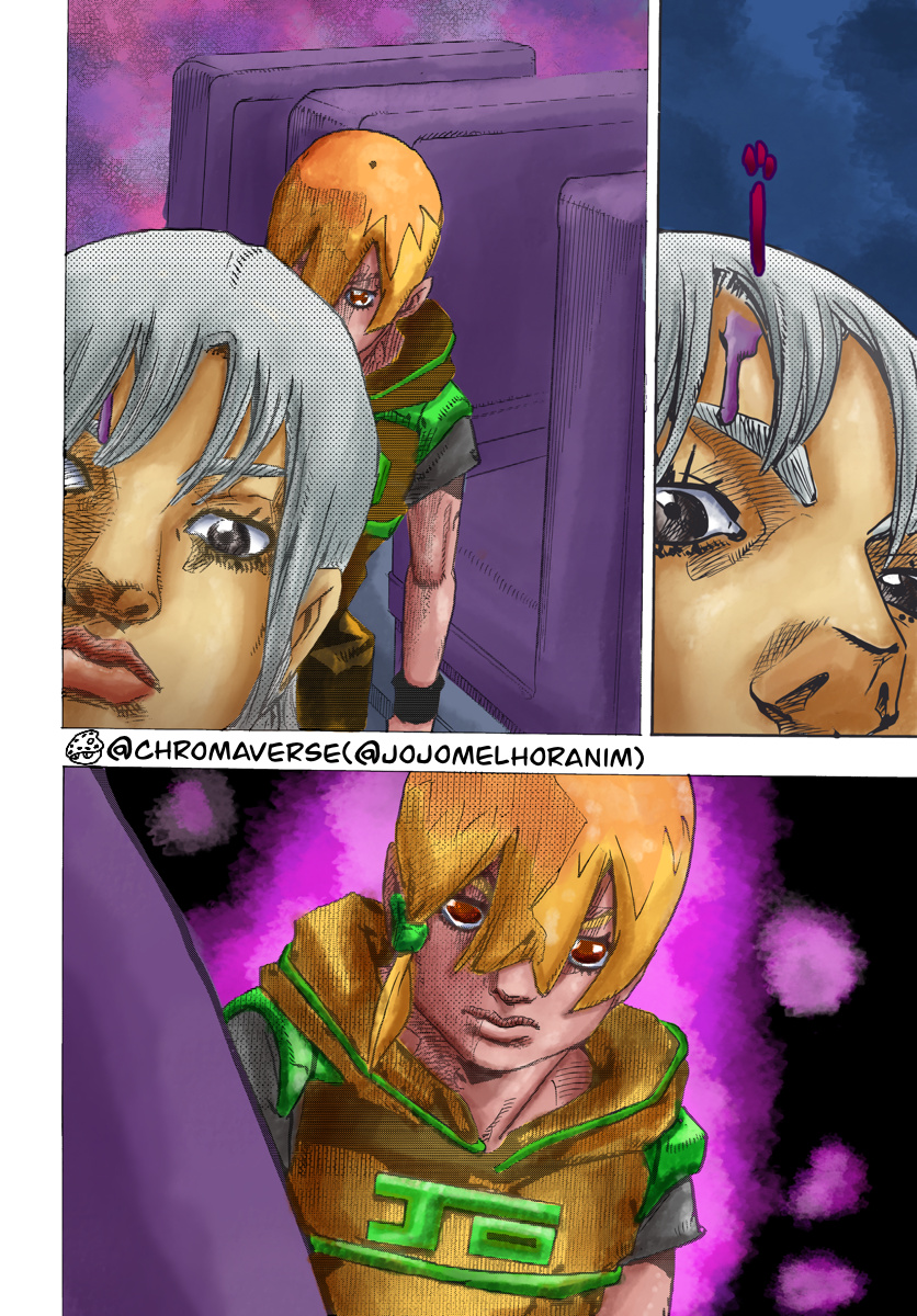 Jojo's Bizarre Adventure Part 9 - The Jojolands (Fan-Colored) - Chapter 13: "The Absurd Event That Happened To Me That Year"